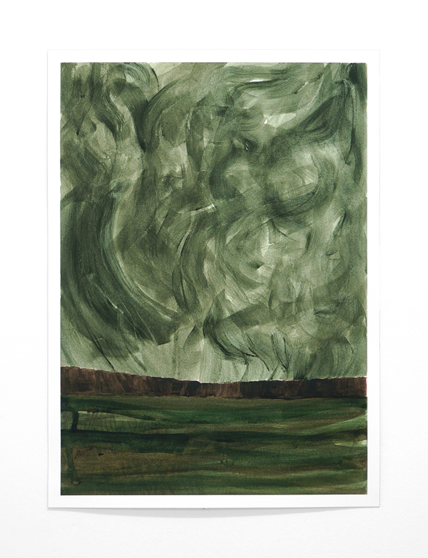 Minna H. Lappalainen painting on paper