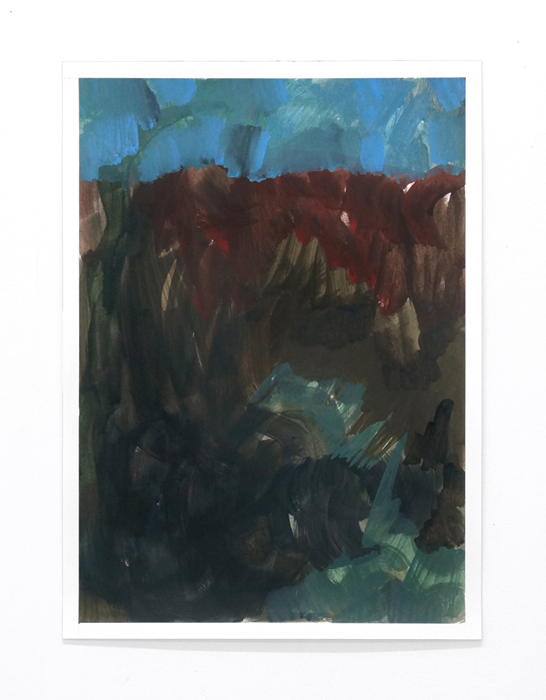 Minna H. Lappalainen painting on paper