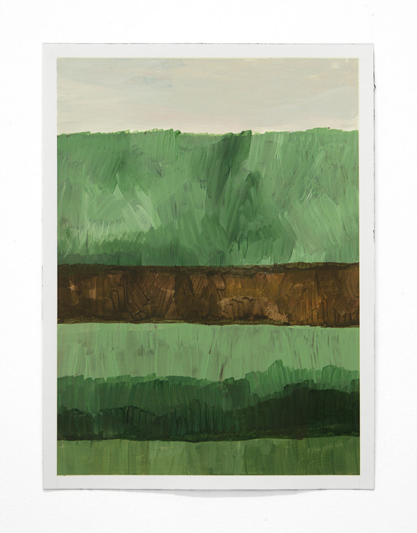 Minna H. Lappalainen painting on paper